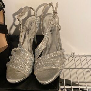 Silver Sparkle Women's Sandals